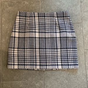 H&M Tweed Mini Skirt